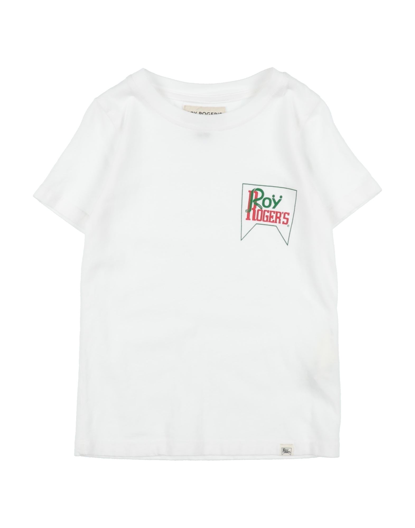 Roy Rogers Kids' Roÿ Roger's Toddler Boy T-shirt White Size 4 Cotton