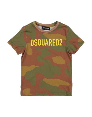 Dsquared2 Babies'  Toddler T-shirt Military Green Size 6 Cotton