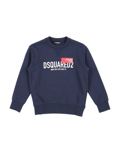 Dsquared2 Babies'  Toddler Sweatshirt Midnight Blue Size 4 Cotton, Elastane