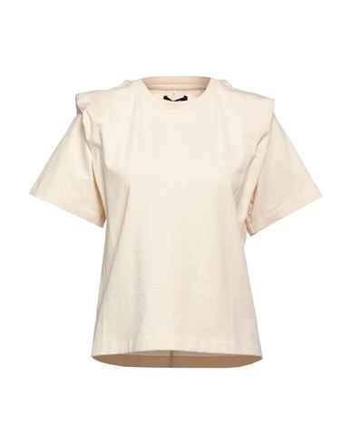 Isabel Marant Woman T-shirt Ivory Size Xs Cotton In White