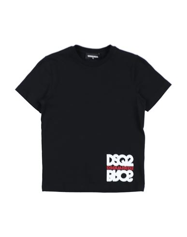Dsquared2 Kids'  Toddler T-shirt Black Size 6 Cotton