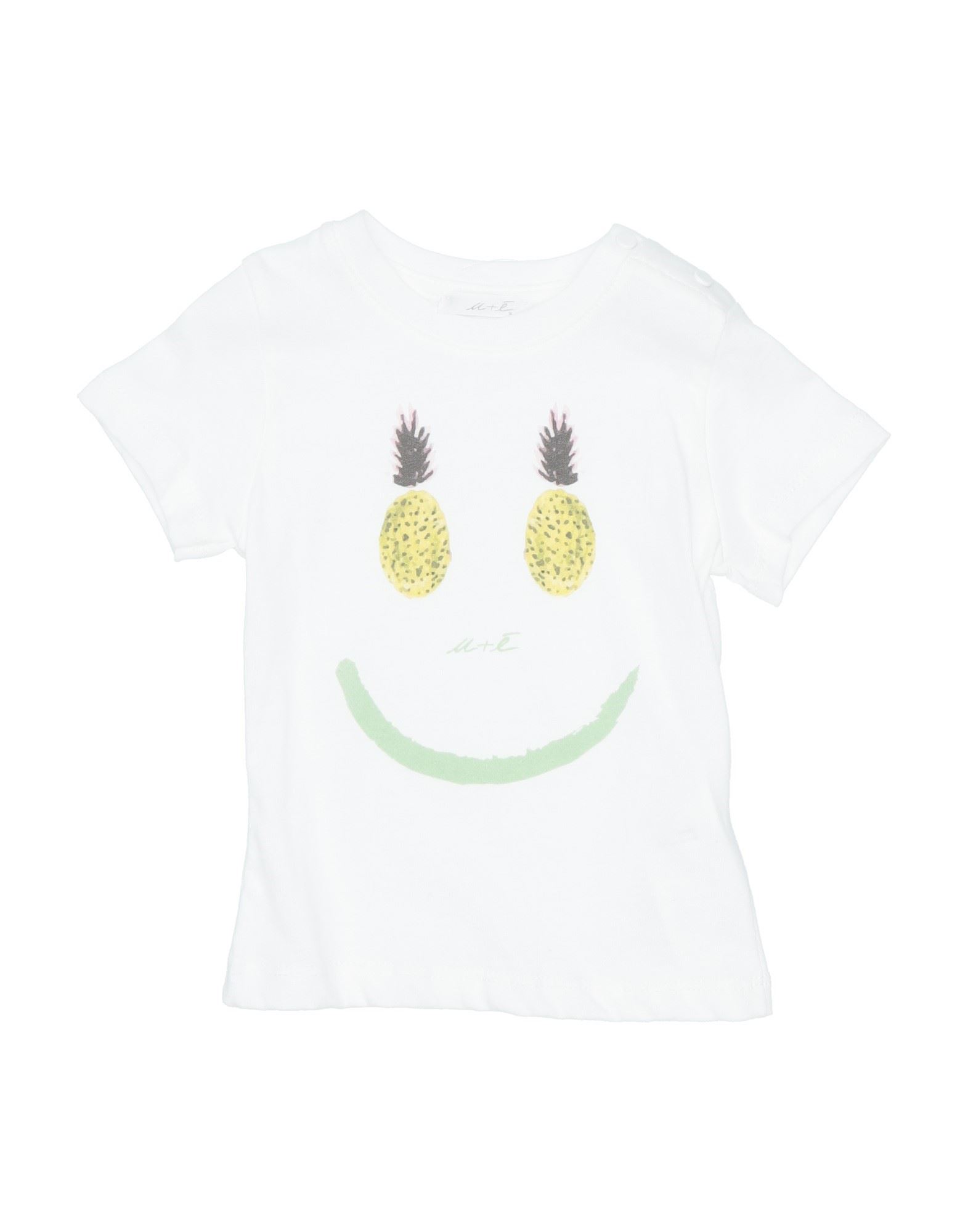 U+é Kids'  Woman T-shirt White Size 18 Cotton
