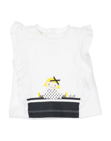Liu •jo Babies'  Newborn Girl T-shirt White Size 3 Cotton, Elastane