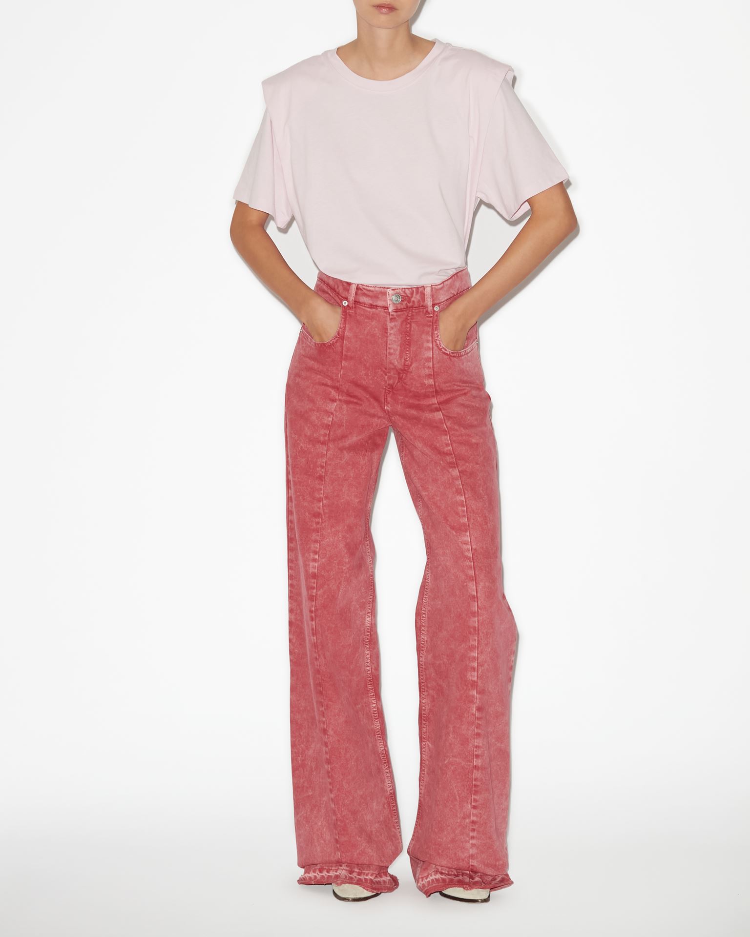 Isabel Marant, Zelitos Tee Shirt - Women - Pink