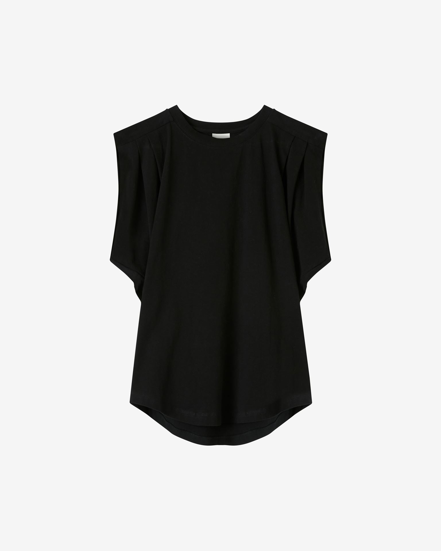 Isabel Marant Zutti Cotton Tee-shirt In Black