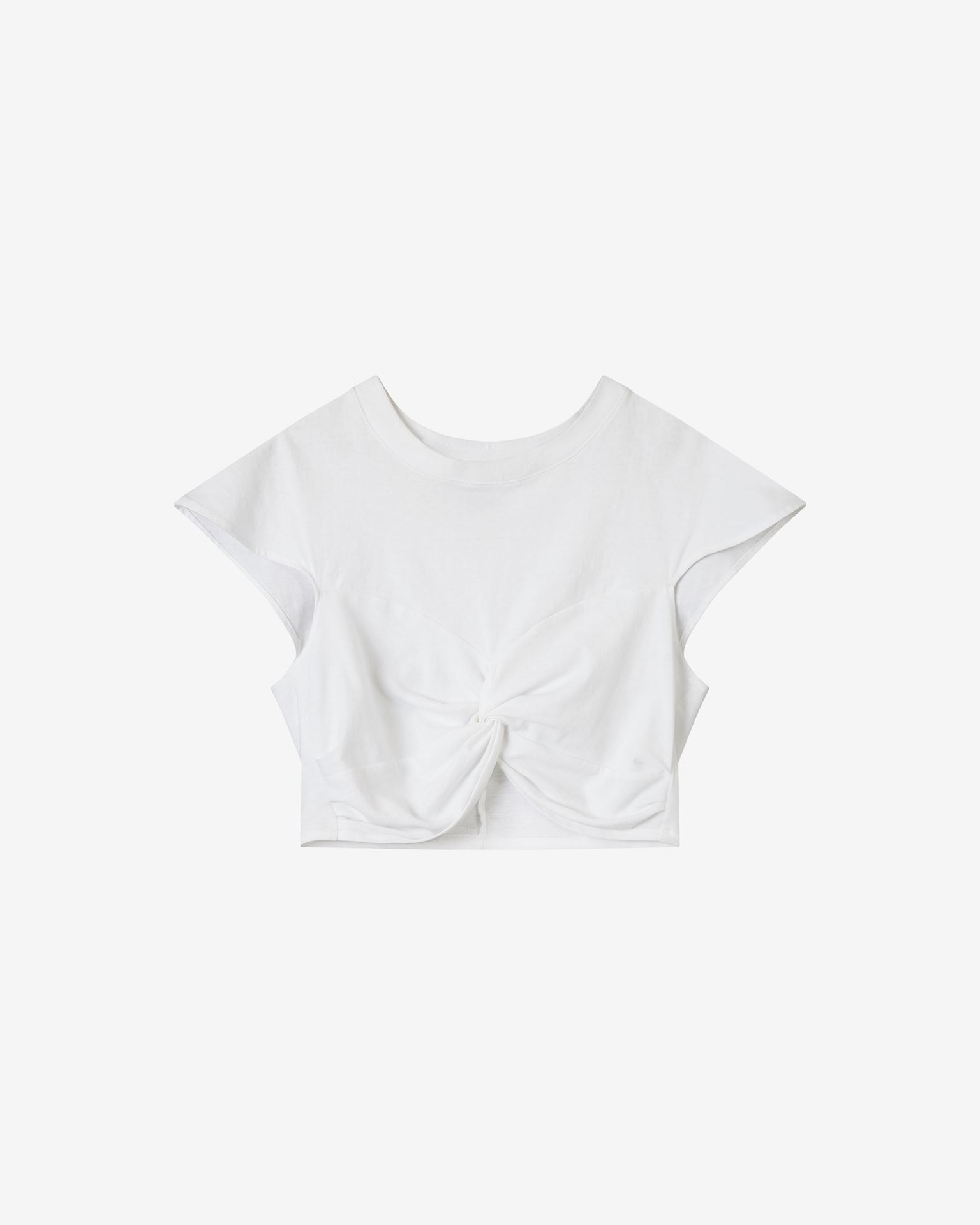Shop Isabel Marant Zineae Tee-shirt In White