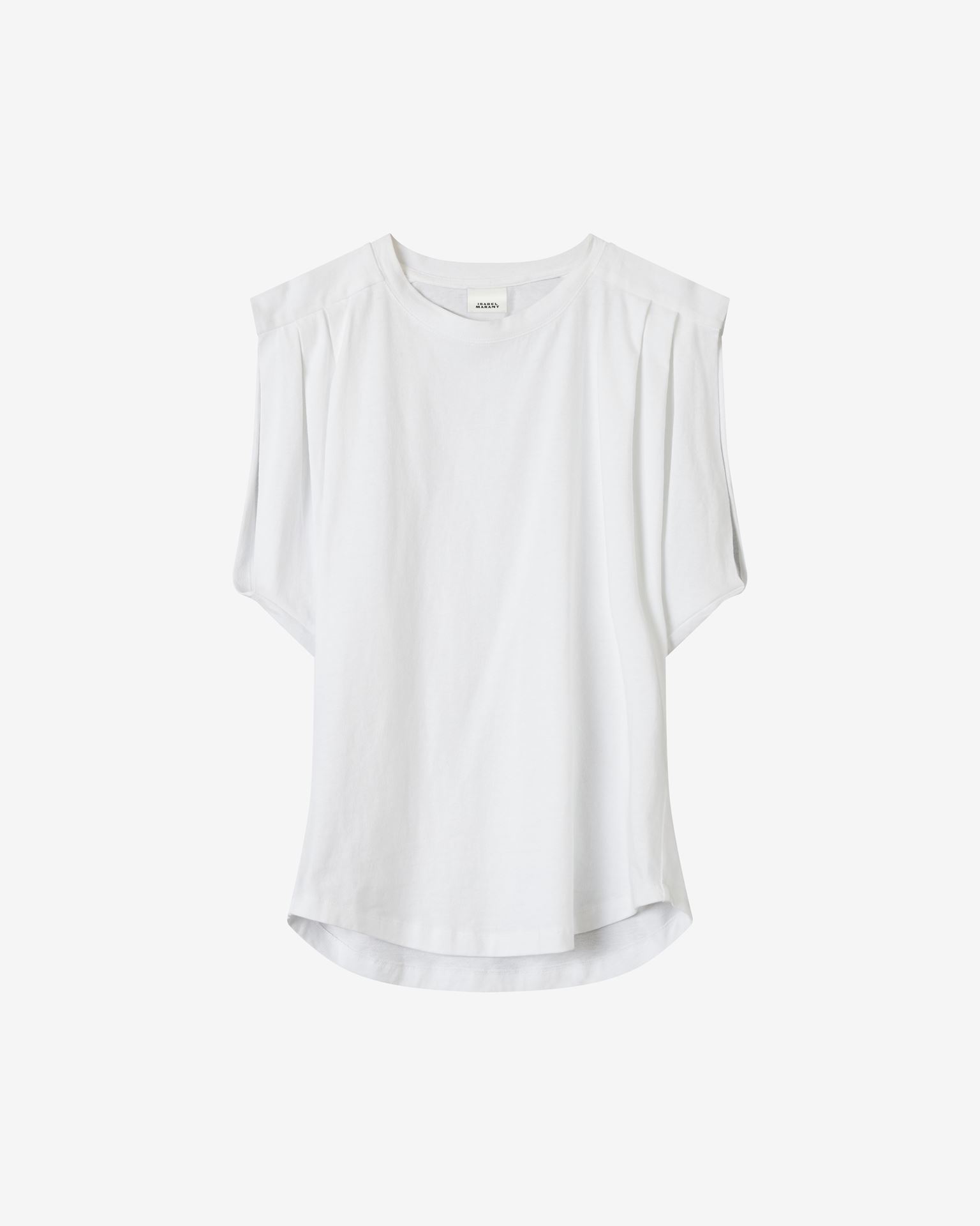 Isabel Marant Zutti Cotton Tee-shirt In White