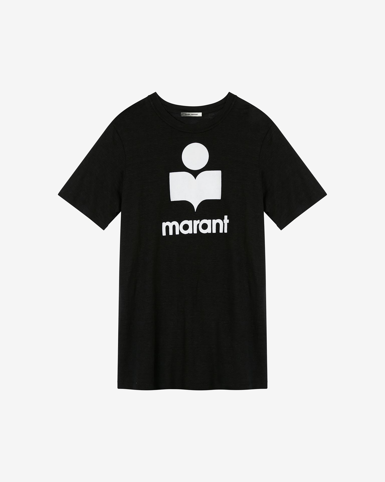 Shop Isabel Marant Karman Logo T-shirt In Black