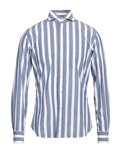 Xacus Man Shirt Slate Blue Size 15 Cotton