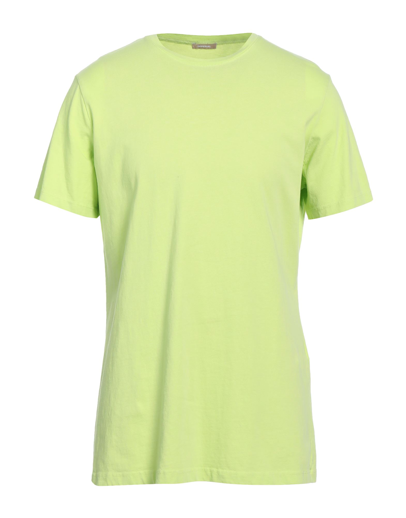 IMPERIAL IMPERIAL MAN T-SHIRT LIGHT GREEN SIZE L COTTON