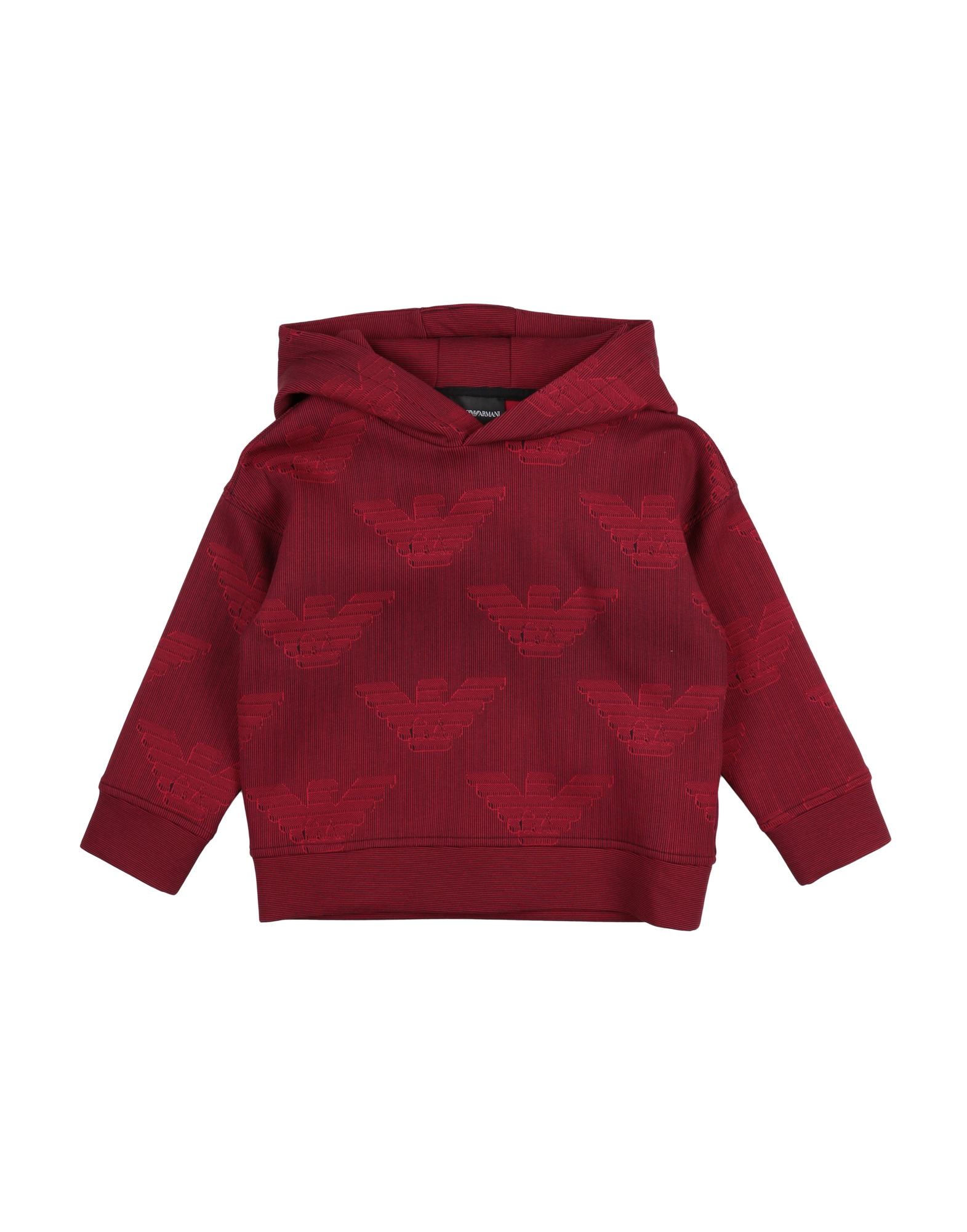 Emporio Armani Kids'  Sweatshirts In Red