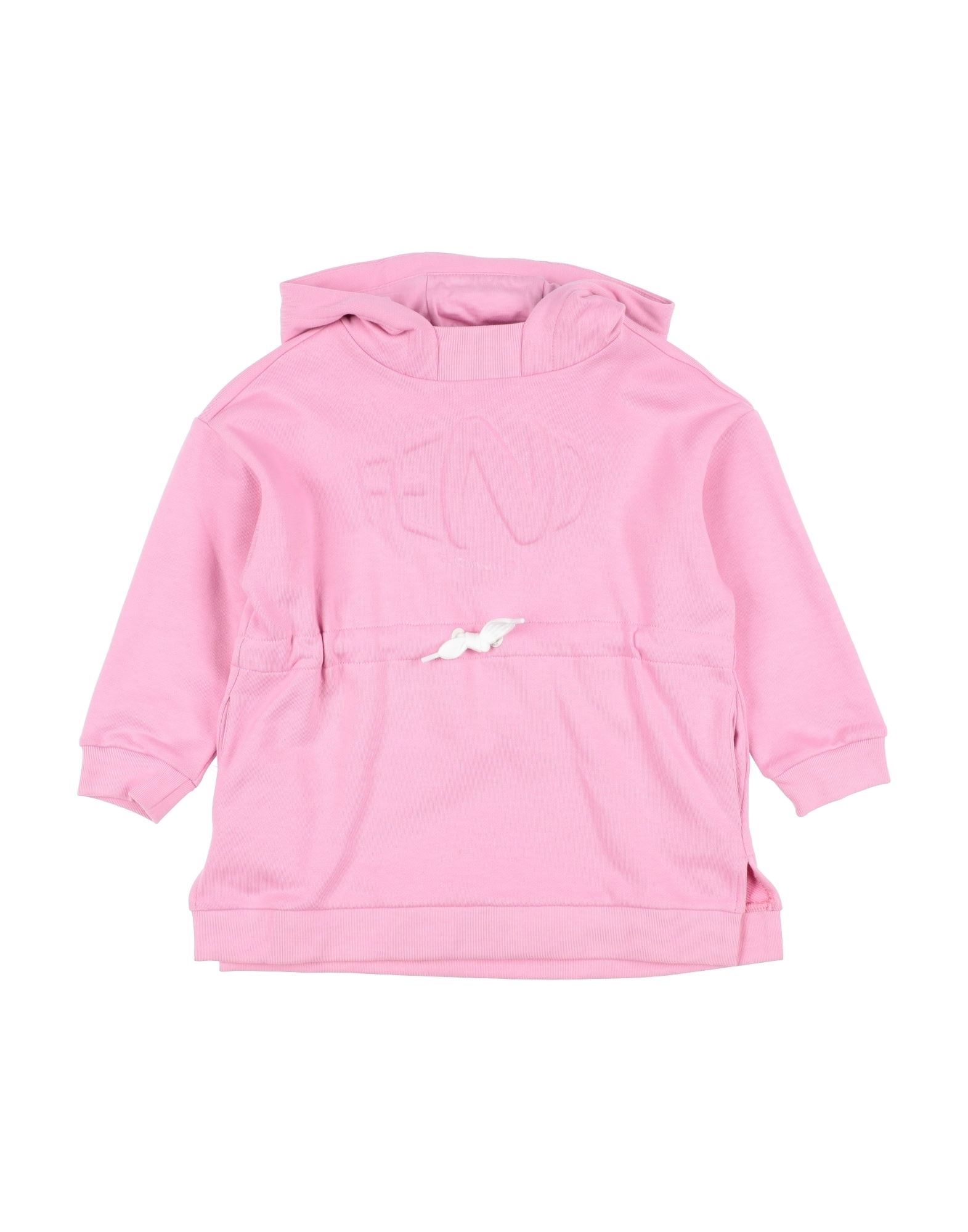 Fendi Kids' Sweatshirts In Pink
