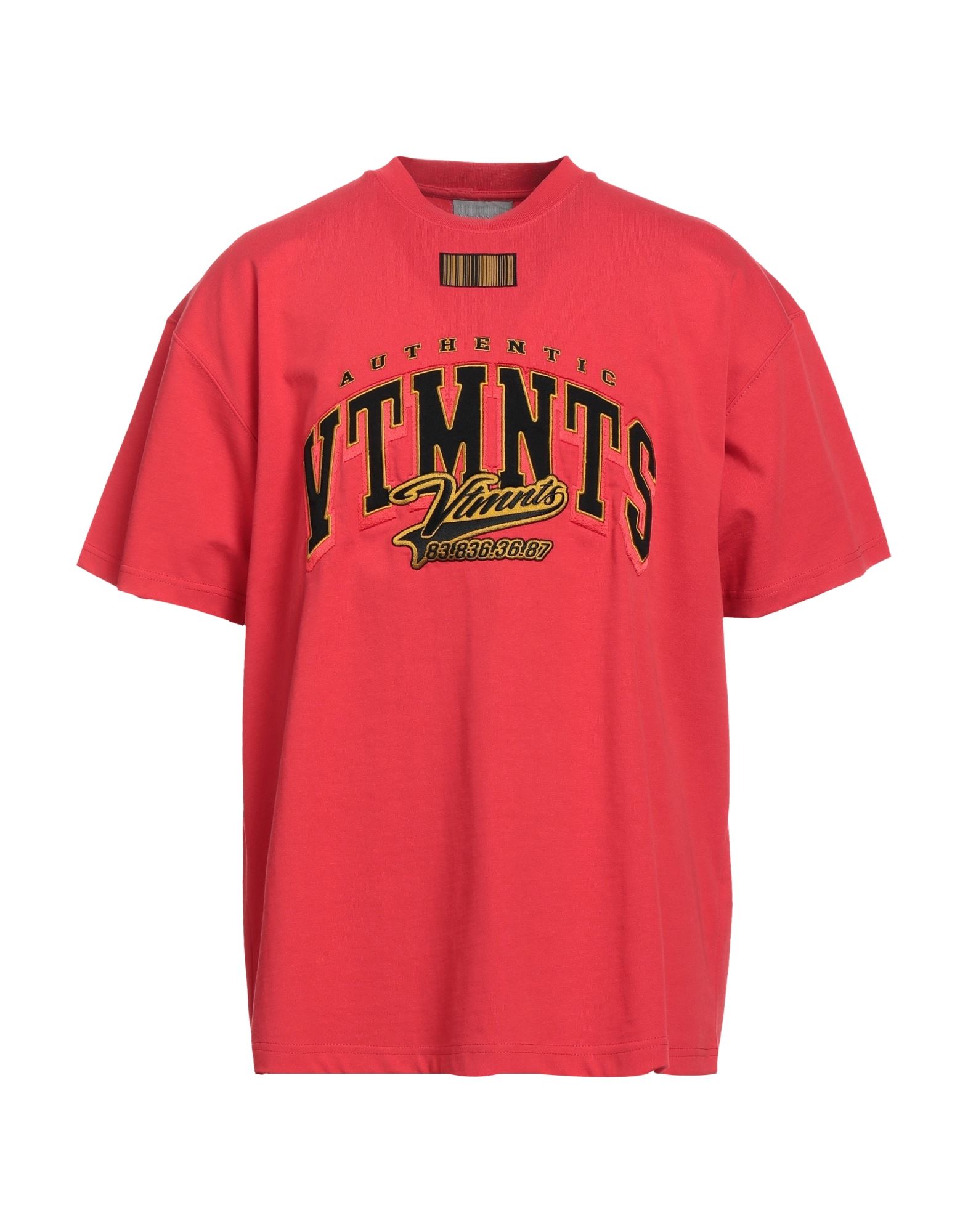 Vetements T-shirts In Red
