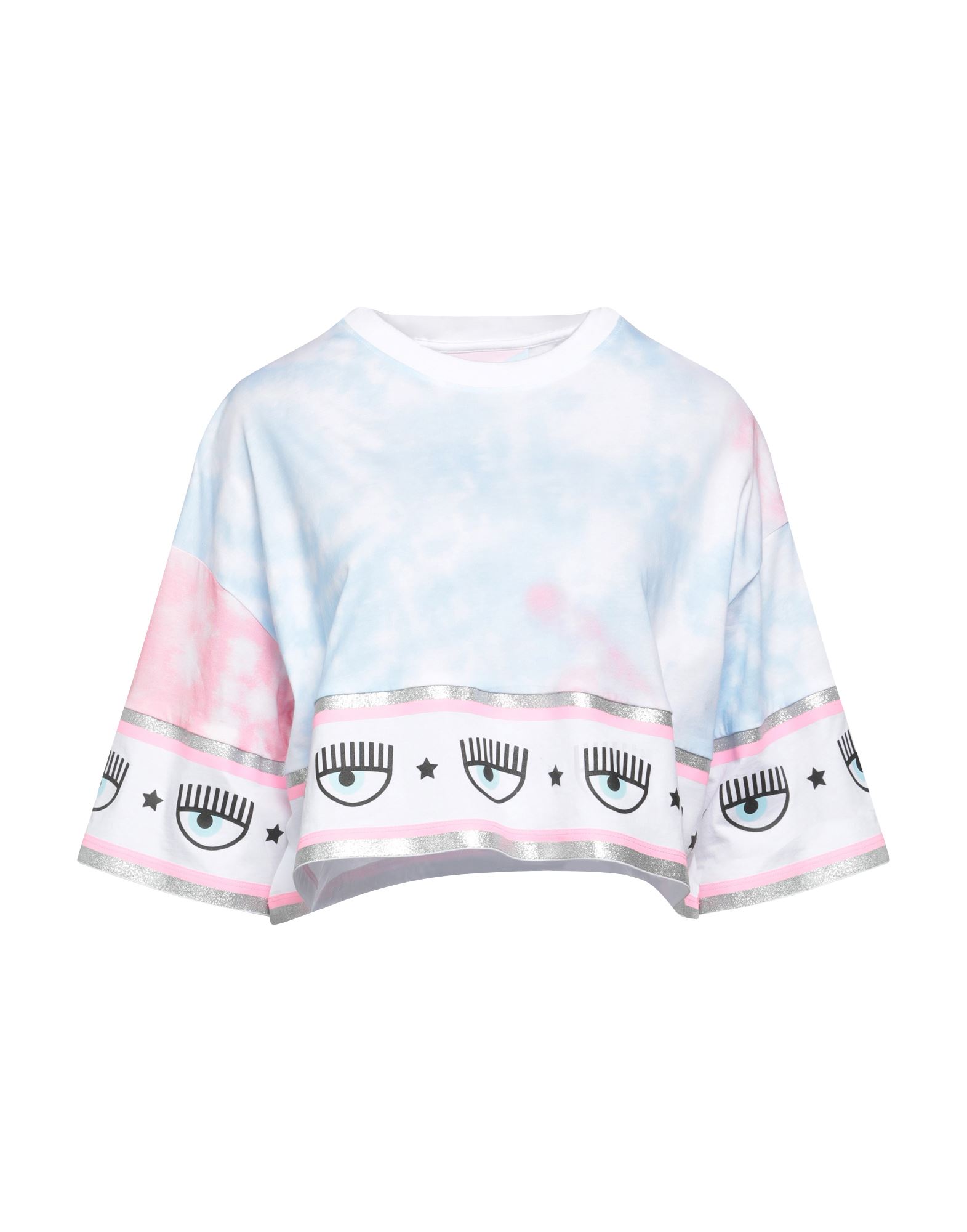 Chiara Ferragni T-shirts In Sky Blue