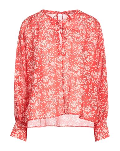 Merci .., Woman Top Red Size L Cotton In Red