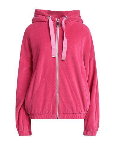 Khrisjoy Woman Sweatshirt Fuchsia Size 1 Cotton, Polyamide In Pink