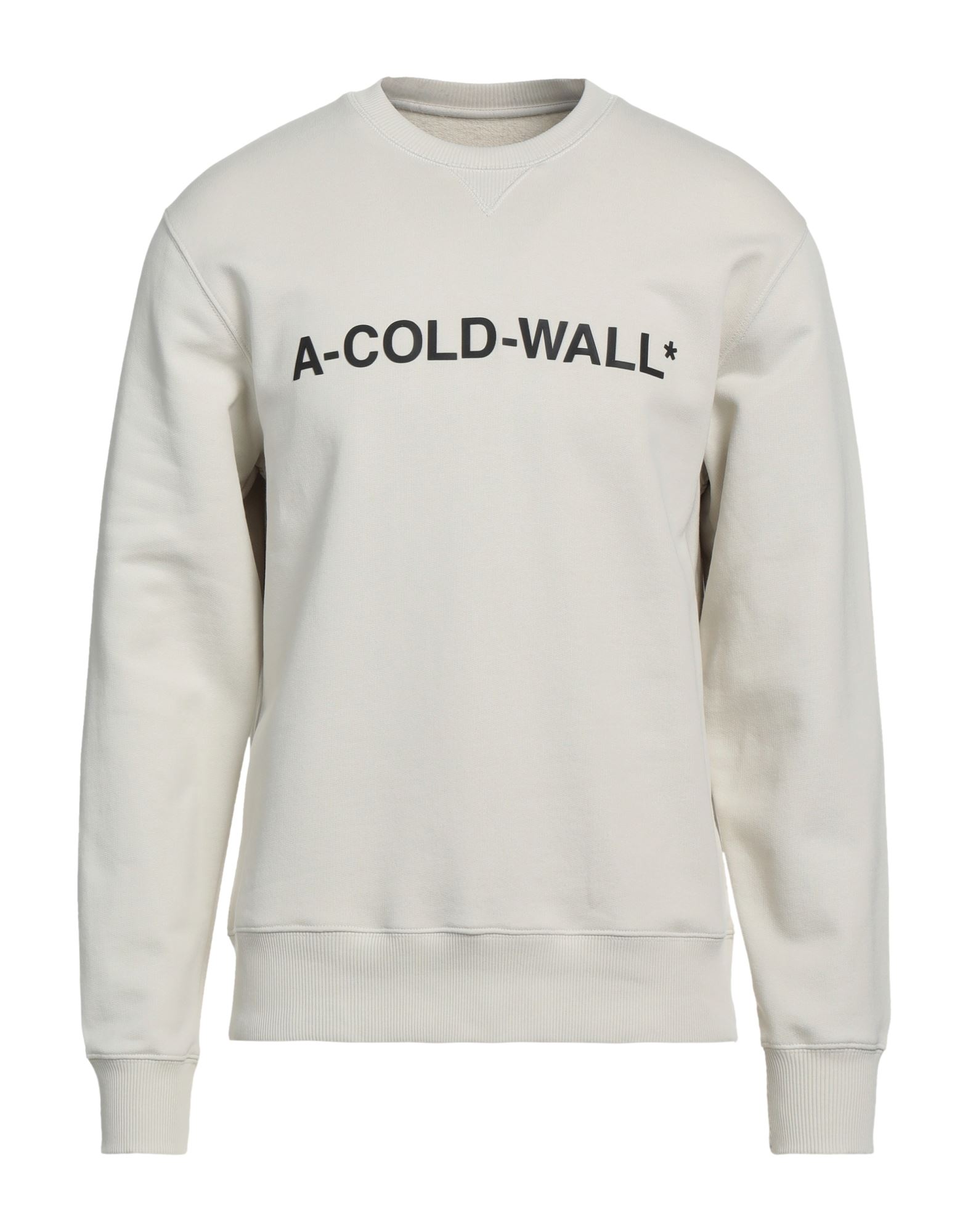 A-cold-wall* Man Sweatshirt Beige Size S Cotton, Elastane