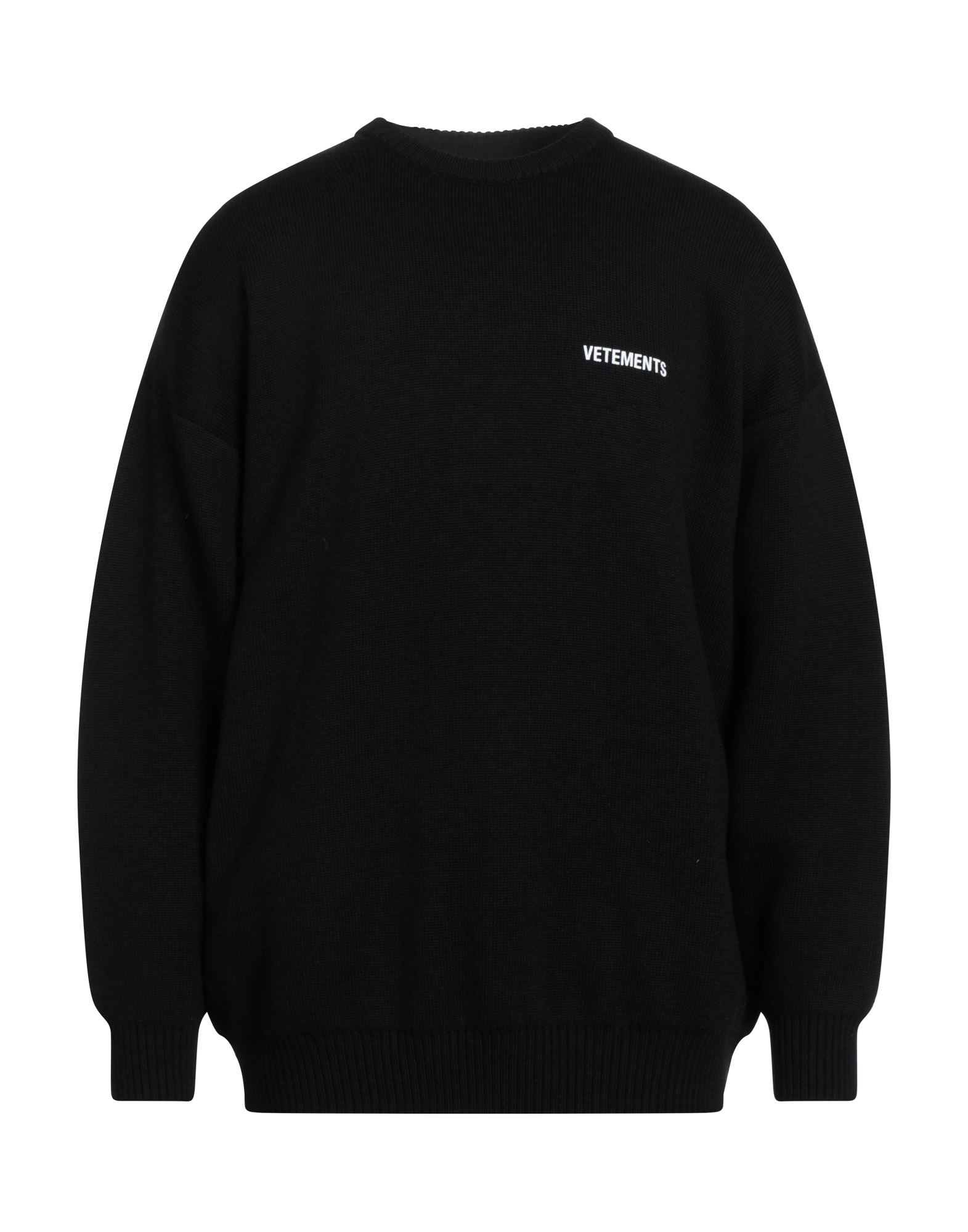 Vetements Sweaters In Black
