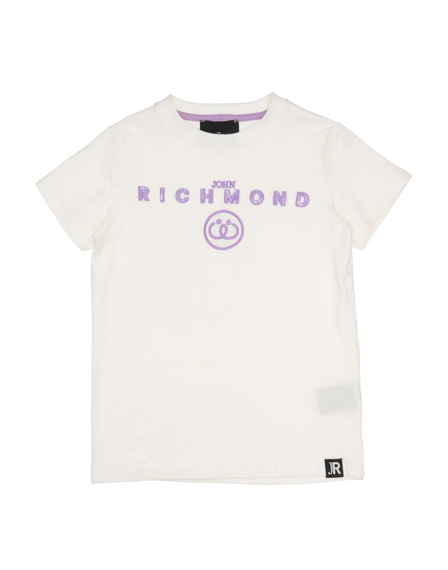 John Richmond Kids'  T-shirts In White