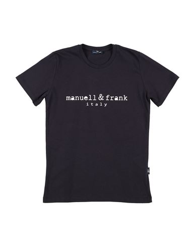 Manuell & Frank Babies'  Toddler Girl T-shirt Midnight Blue Size 5 Cotton, Elastane