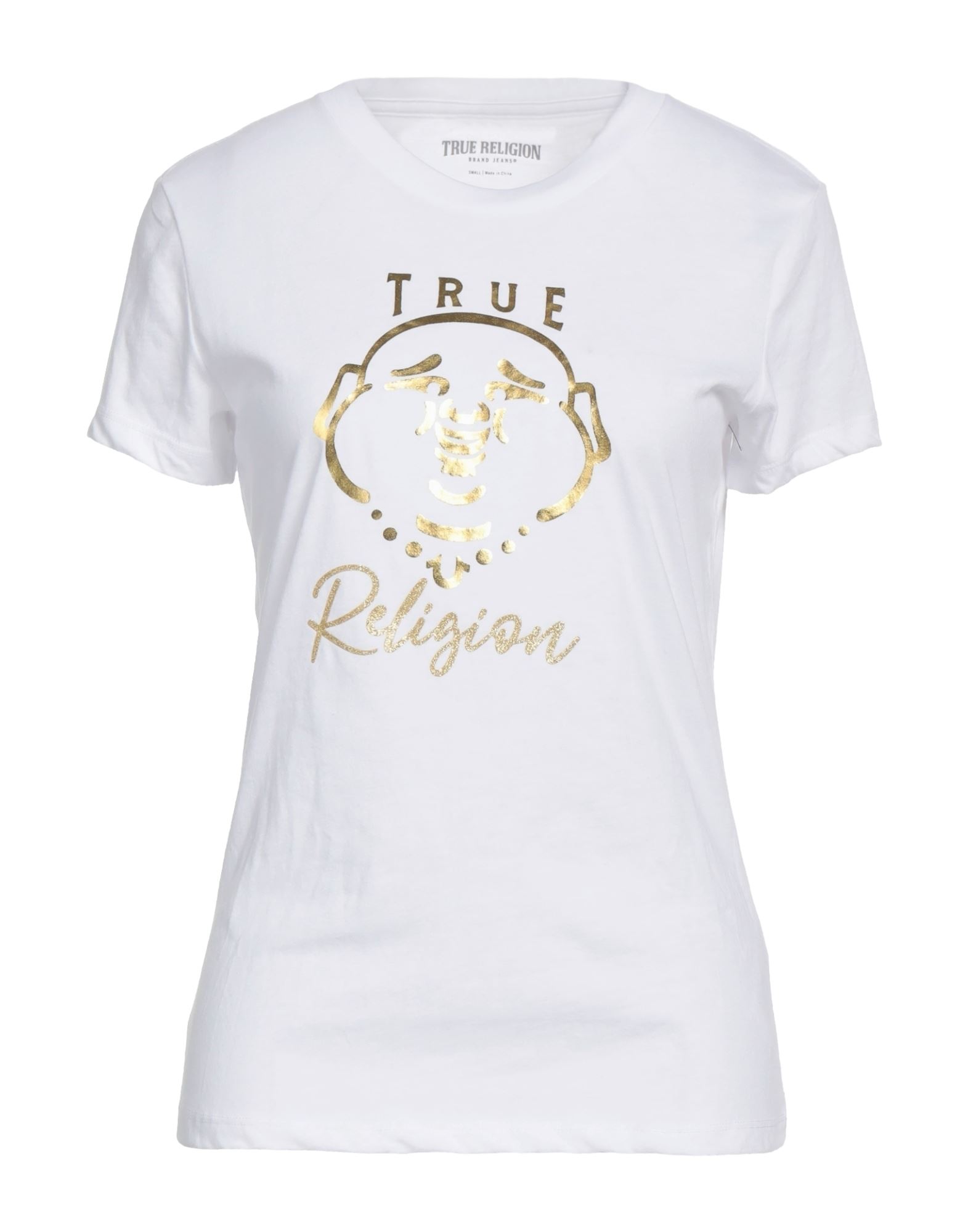 《セール開催中》TRUE RELIGION レディース T シャツ ホワイト M コットン 60% / ポリエステル 40%