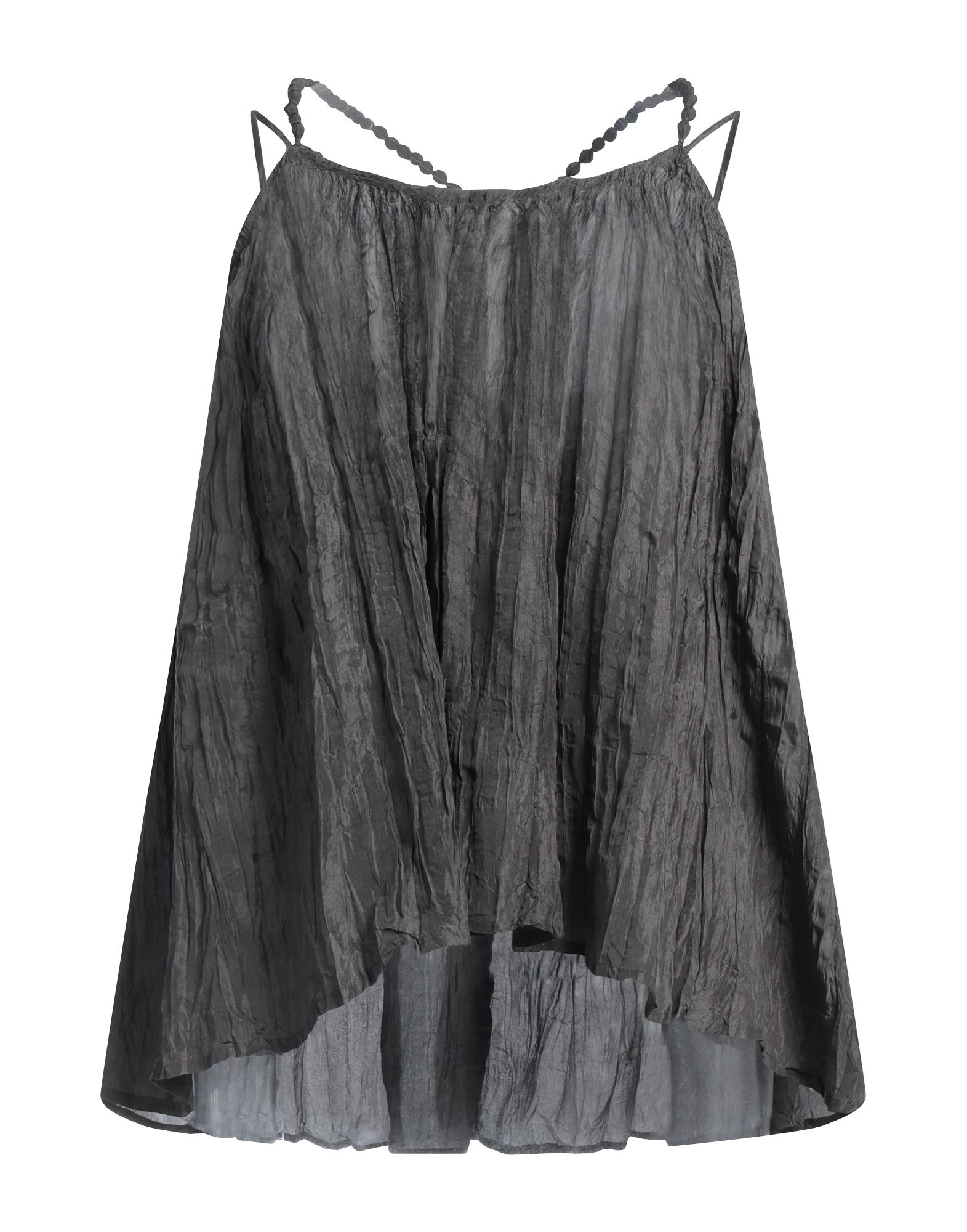 ALYSI ALYSI WOMAN TOP LEAD SIZE 4 SILK