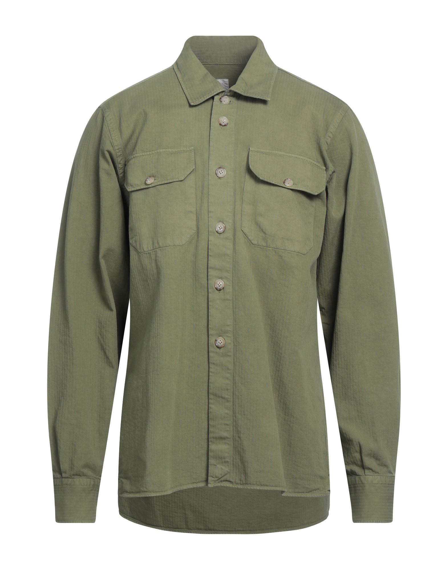Eleventy Shirts In Green