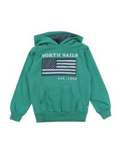 North Sails Babies'  Toddler Boy Sweatshirt Green Size 6 Cotton