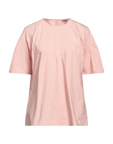 Jil Sander Woman Top Pink Size 6 Cotton