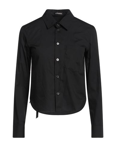 Ann Demeulemeester Woman Shirt Black Size 8 Cotton