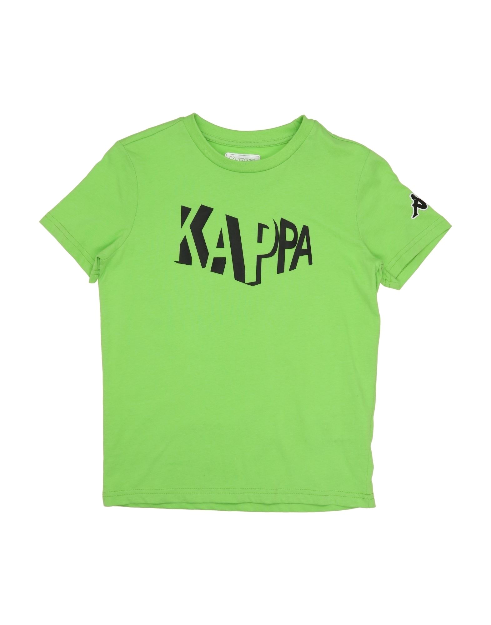 Kappa Kids'  T-shirts In Green