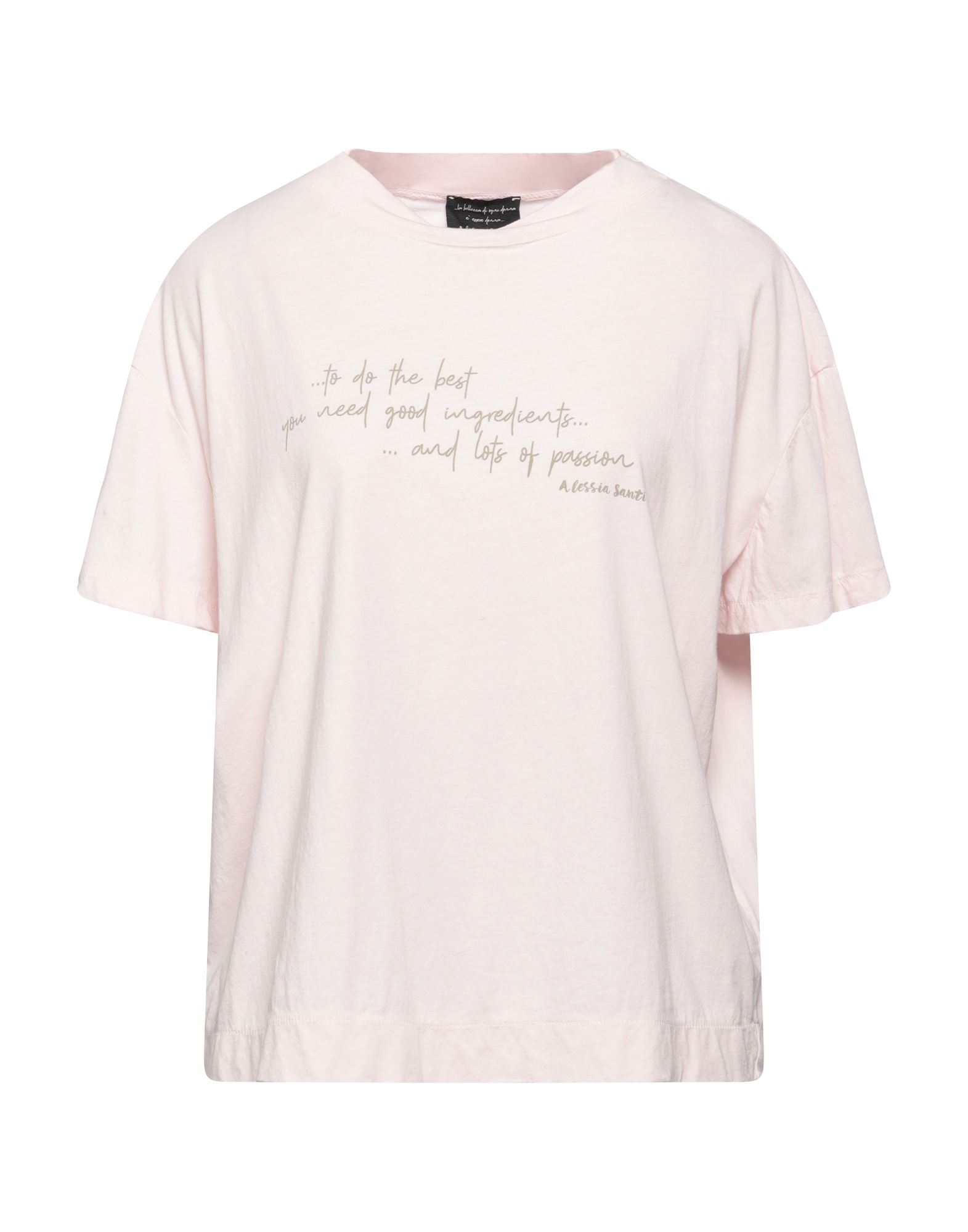 Alessia Santi T-shirts In Light Pink