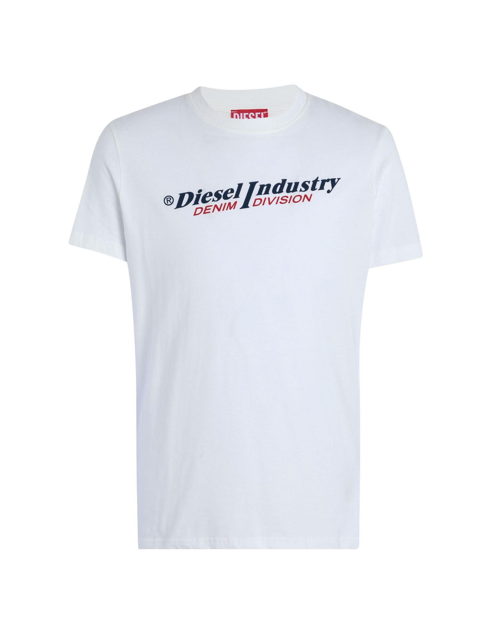 Shop Diesel T-diegor-ind Man T-shirt White Size Xxl Cotton
