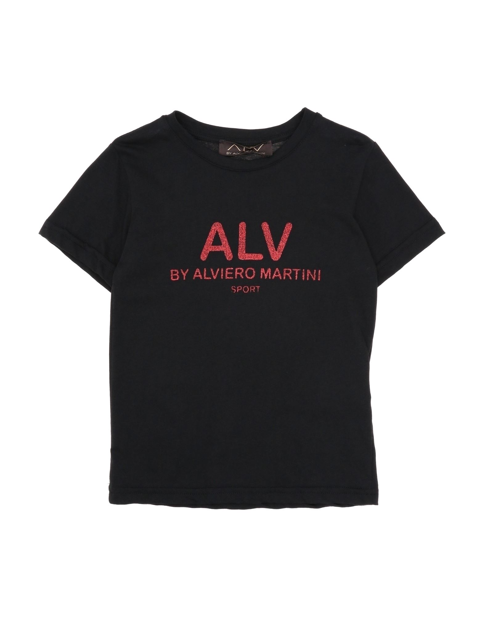 Alv By Alviero Martini Kids' T-shirts In Black