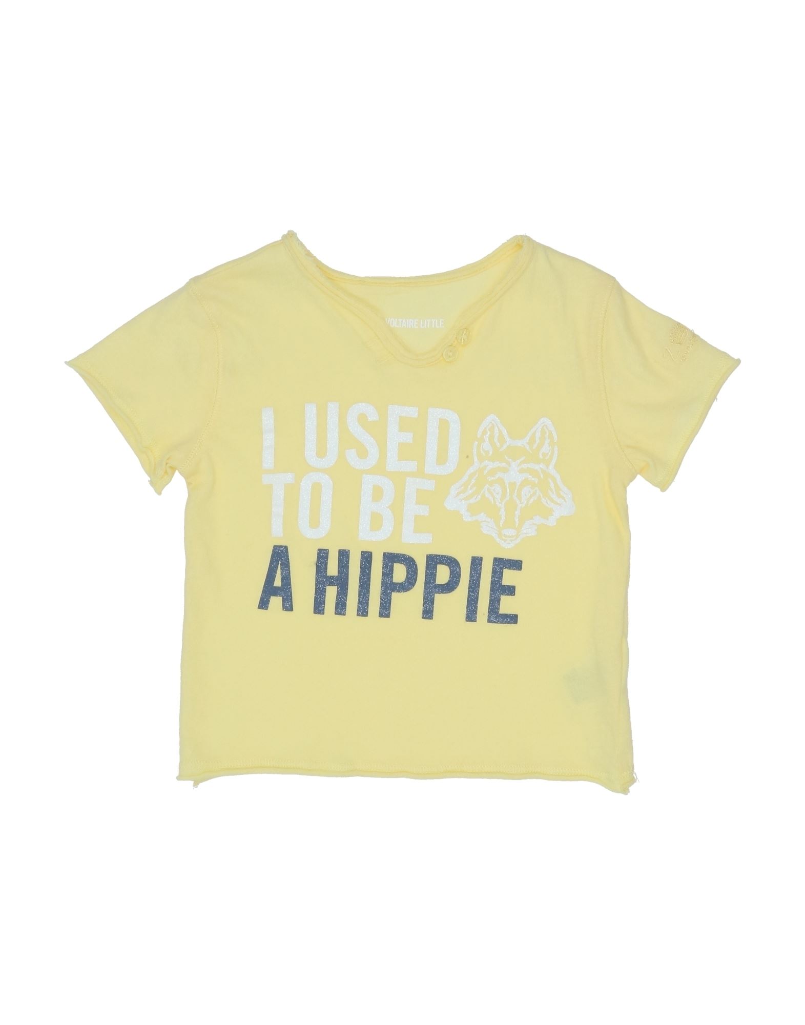 Zadig & Voltaire Kids' T-shirts In Yellow