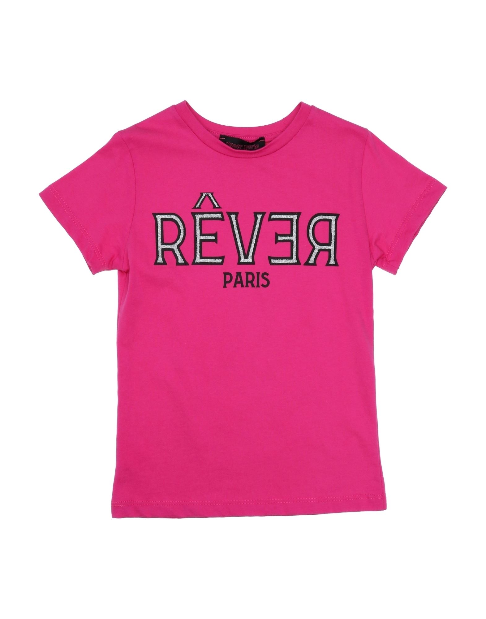 Rêver  Paris Kids' T-shirts In Pink