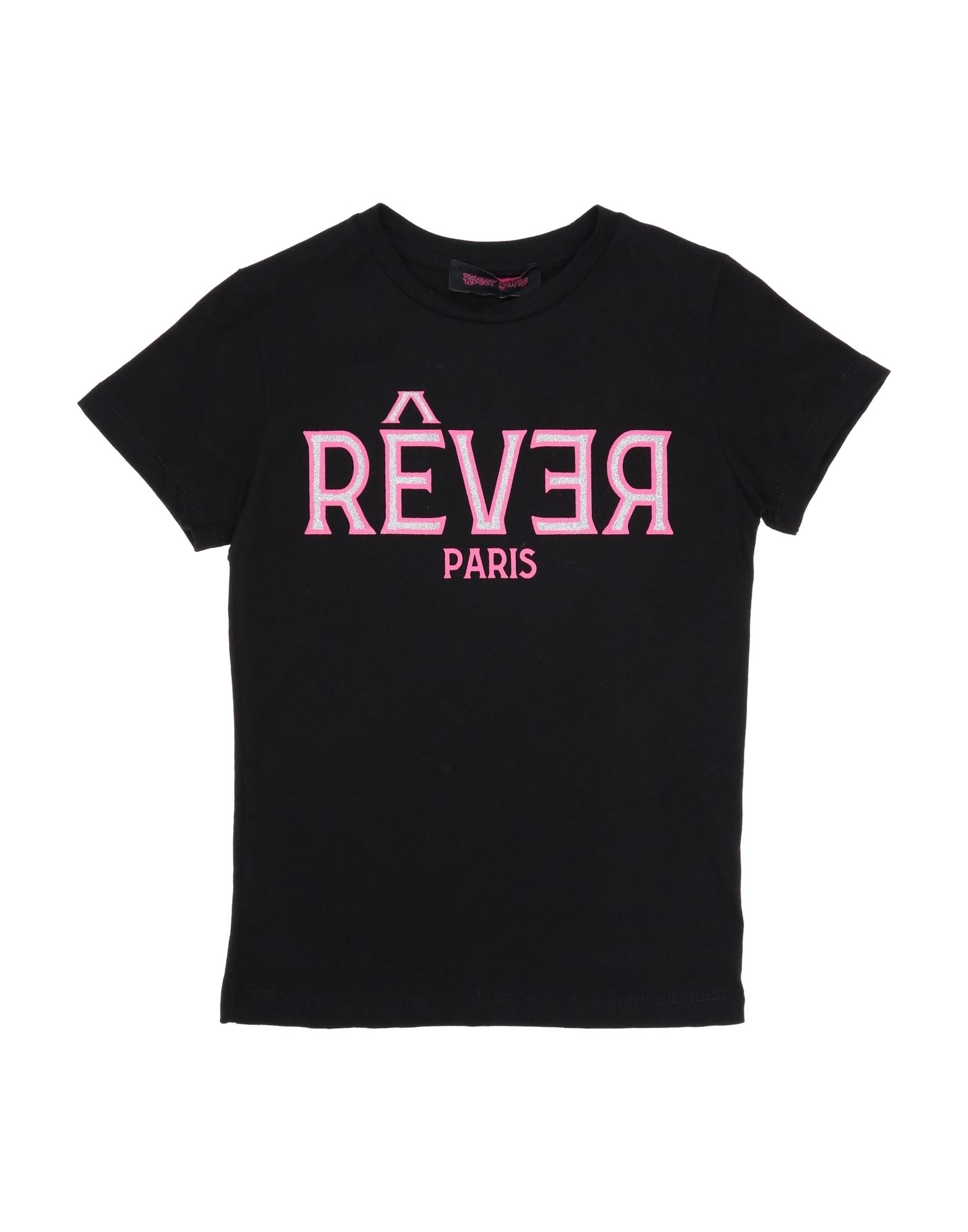 Rêver  Paris Kids' T-shirts In Black
