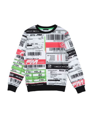 Frankie Morello Babies'  Toddler Boy Sweatshirt White Size 4 Polyester