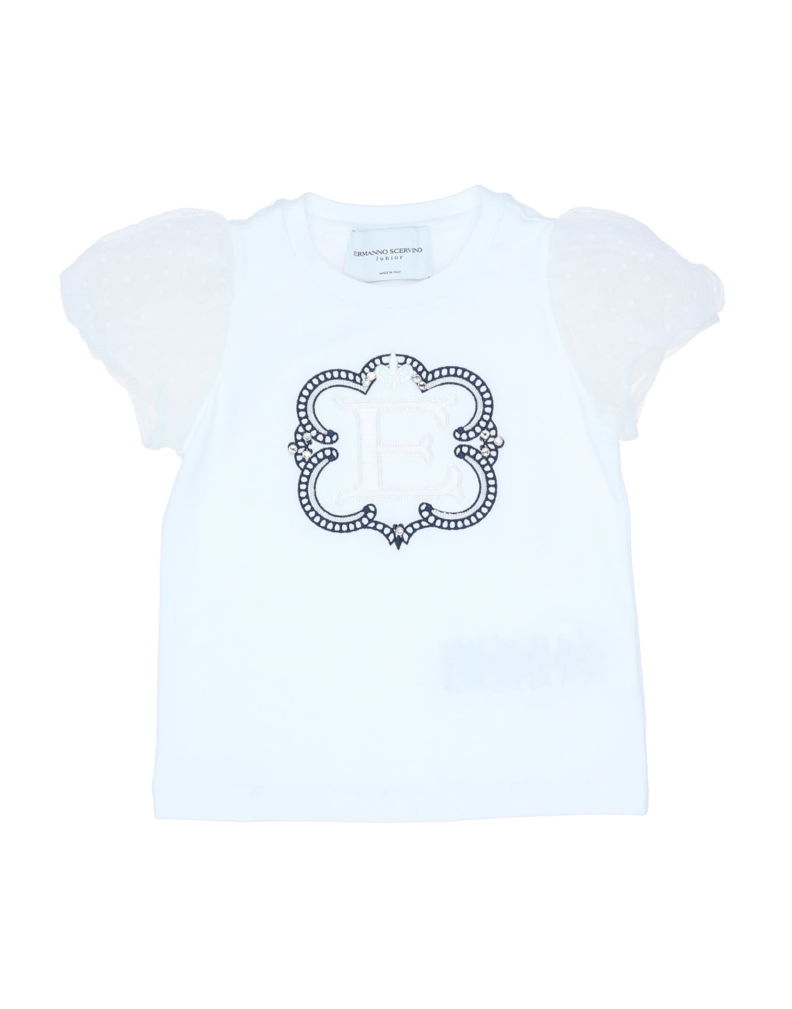 Ermanno Scervino Junior Kids' T-shirts In White