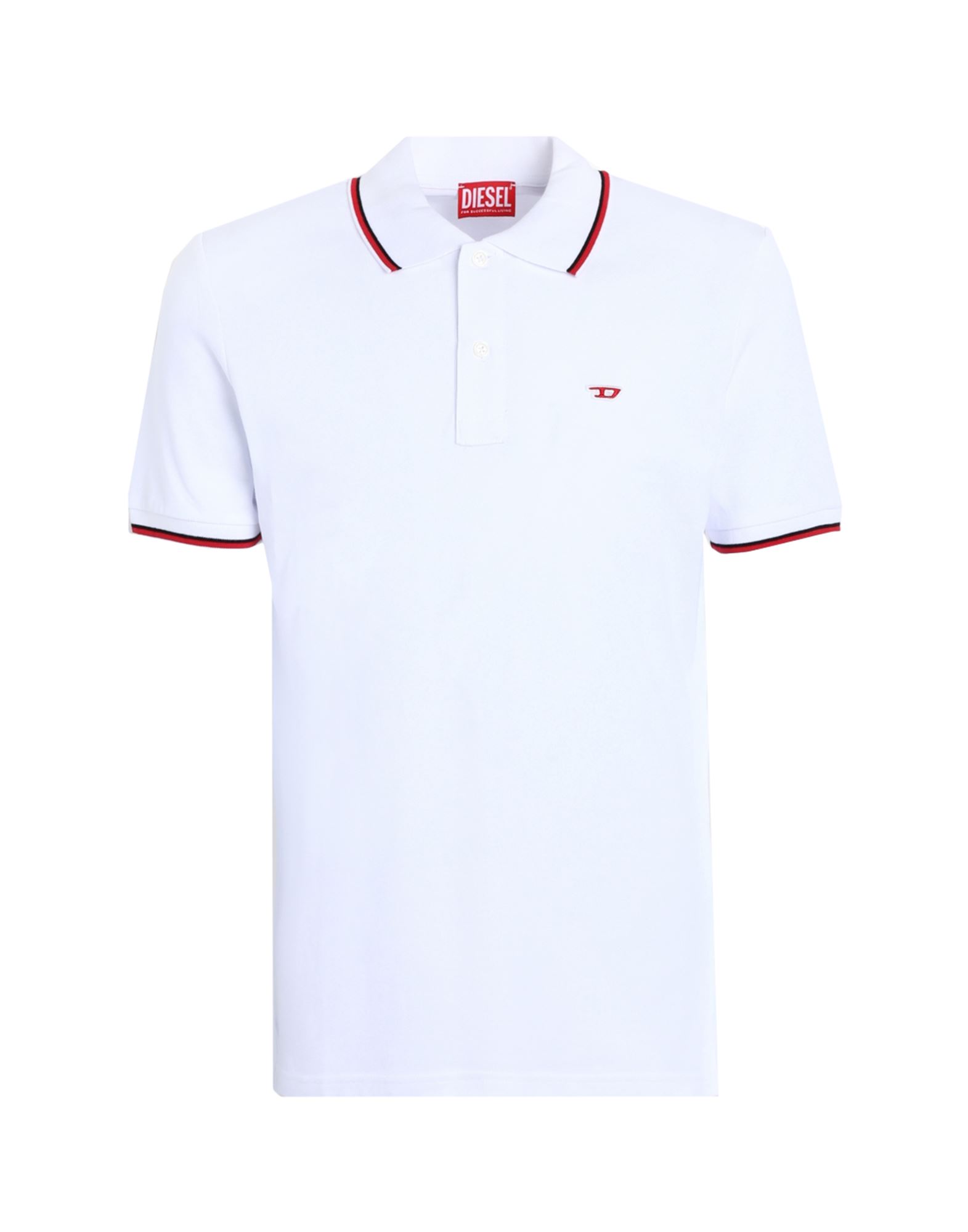 Diesel Polo Shirts In White | ModeSens