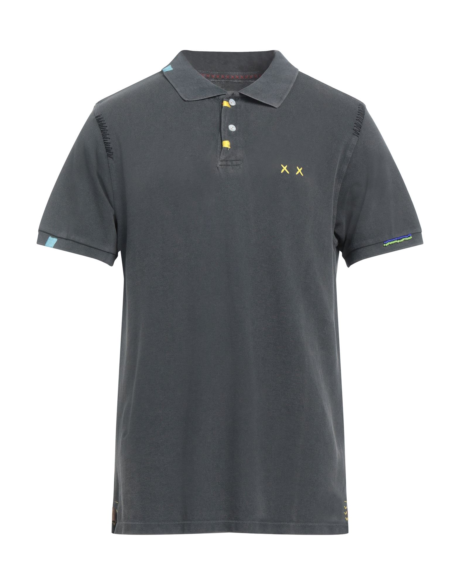 Project E Polo Shirts In Grey