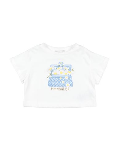 Monnalisa Babies'  Toddler Girl T-shirt White Size 4 Cotton