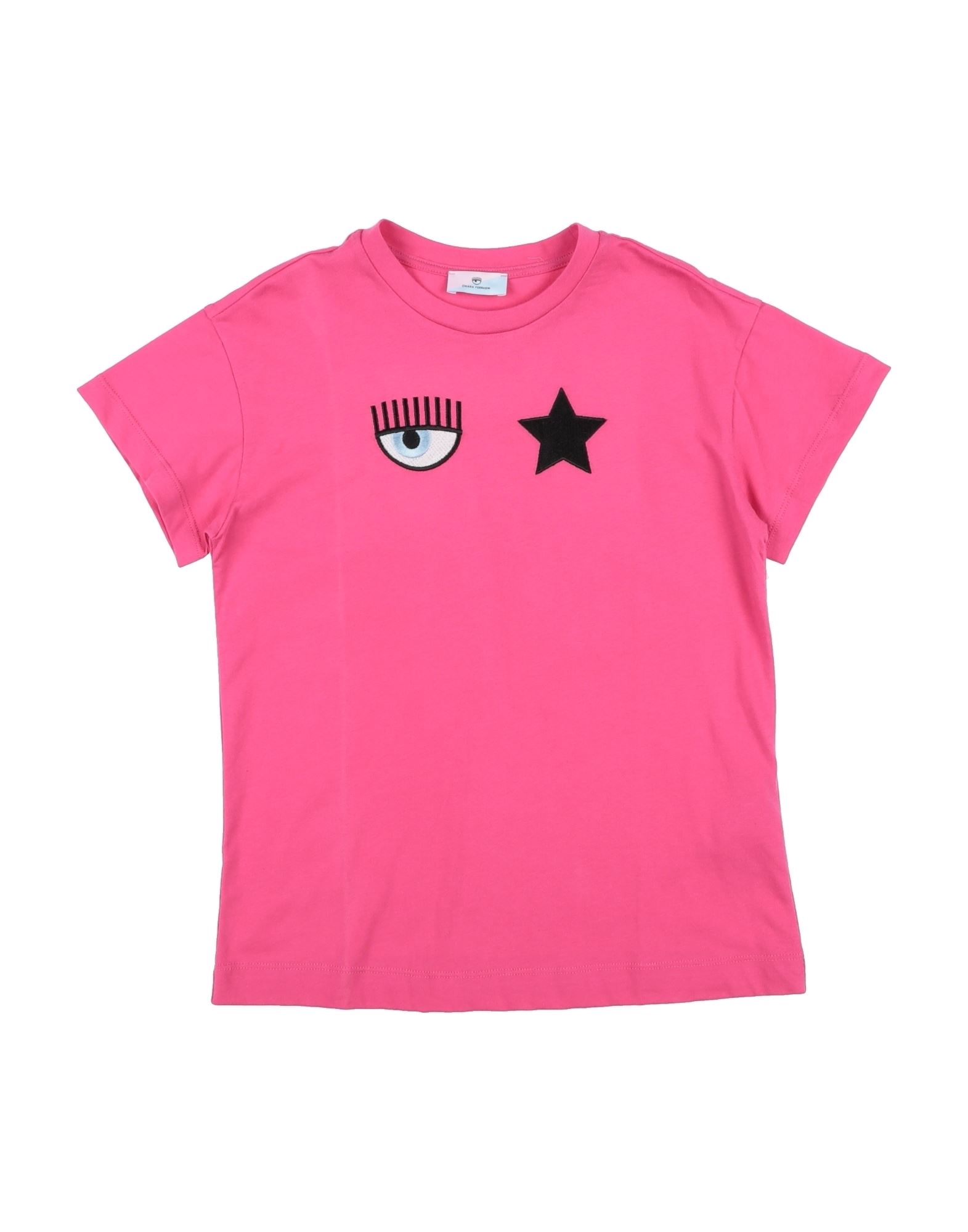 Chiara Ferragni Kids'  T-shirts In Pink