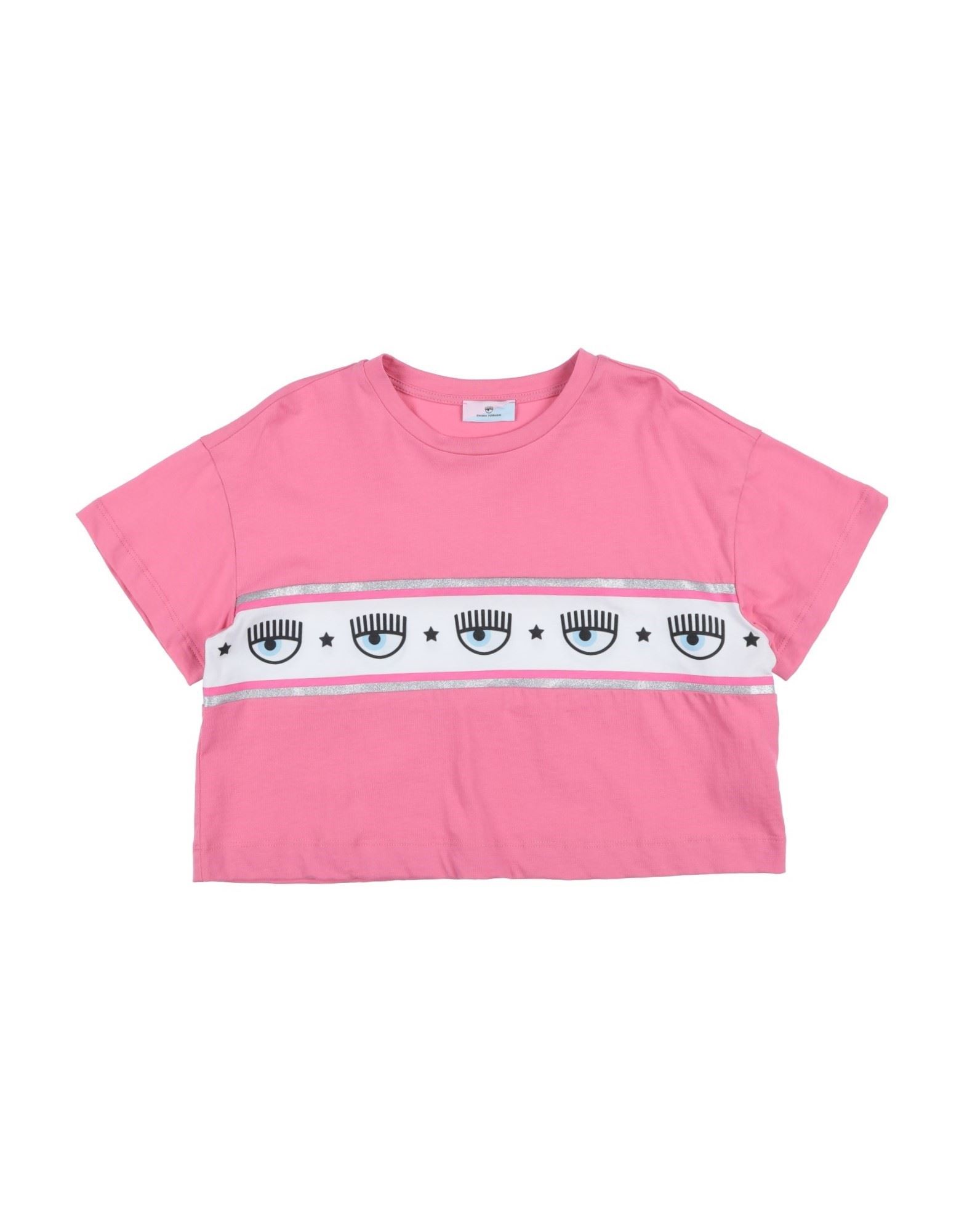 Shop Chiara Ferragni Toddler Girl T-shirt Pink Size 4 Cotton