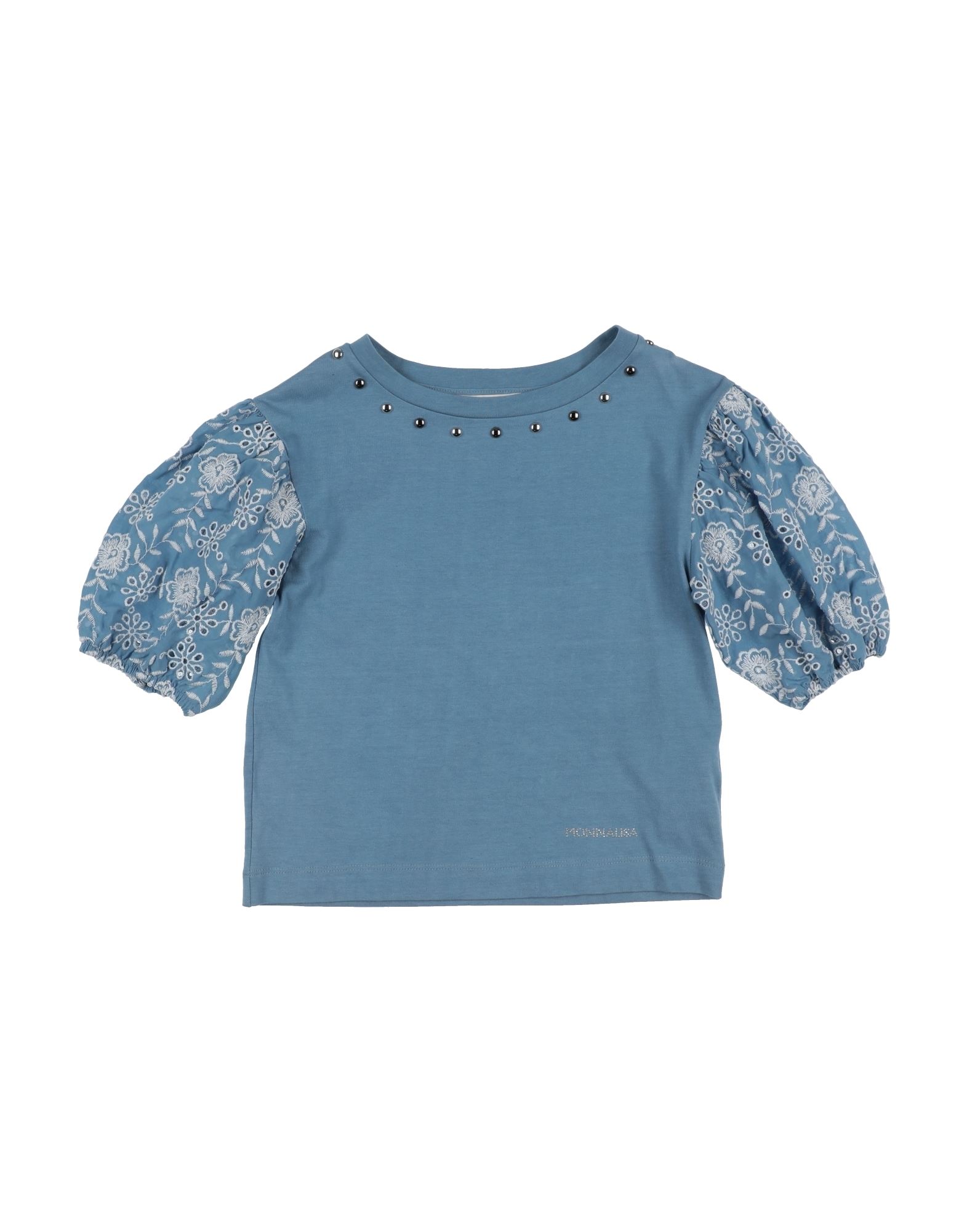 Monnalisa Kids'  T-shirts In Blue