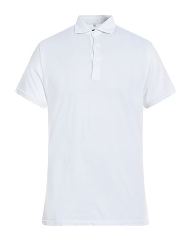 Mp Massimo Piombo Man Polo Shirt White Size M Cotton
