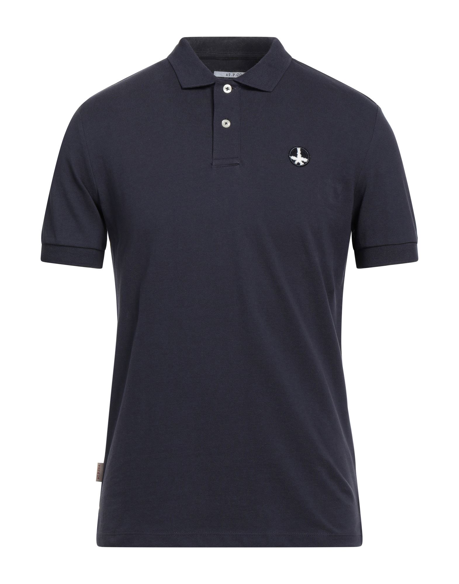At.p.co Polo Shirts In Blue