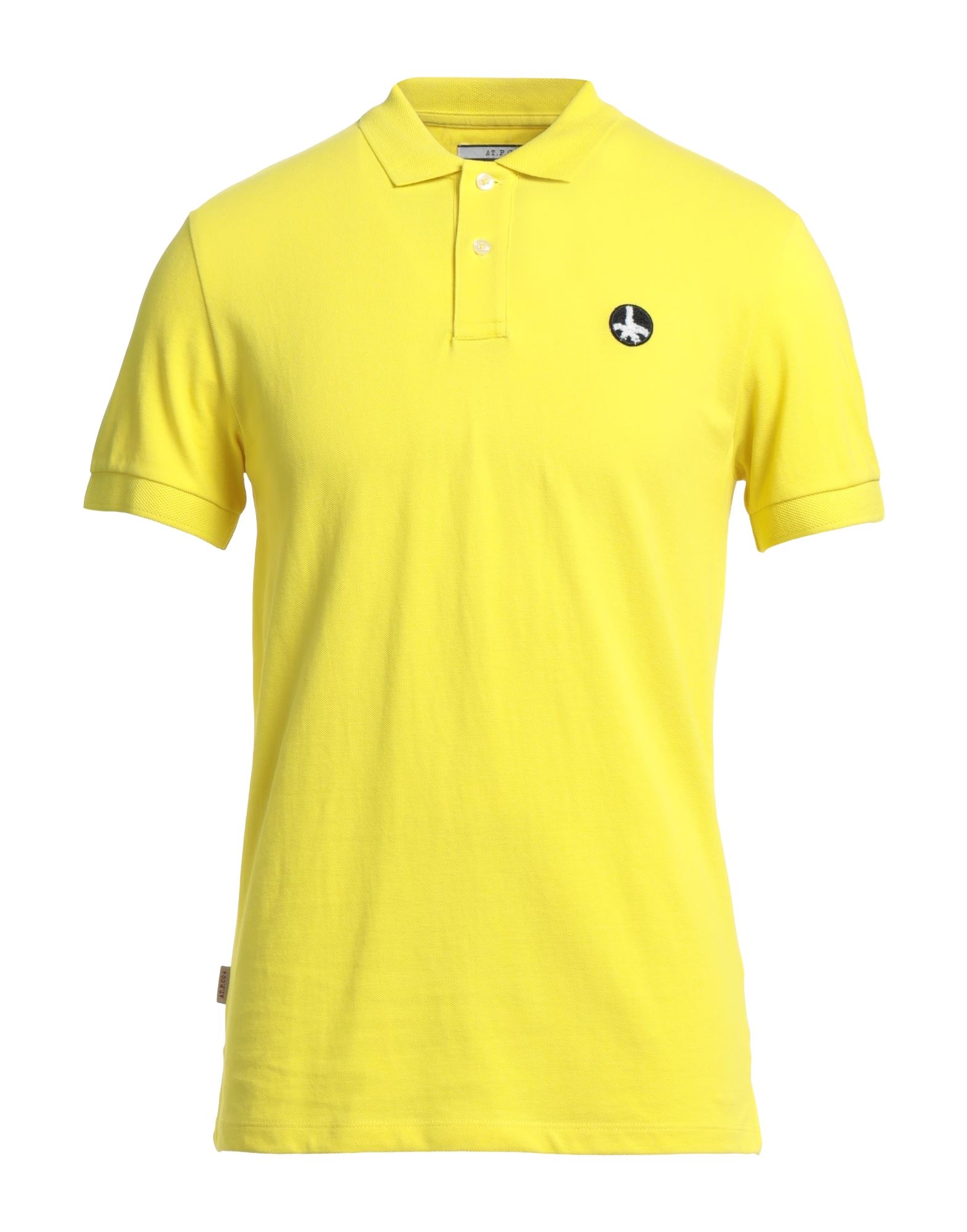 At.p.co Polo Shirts In Yellow