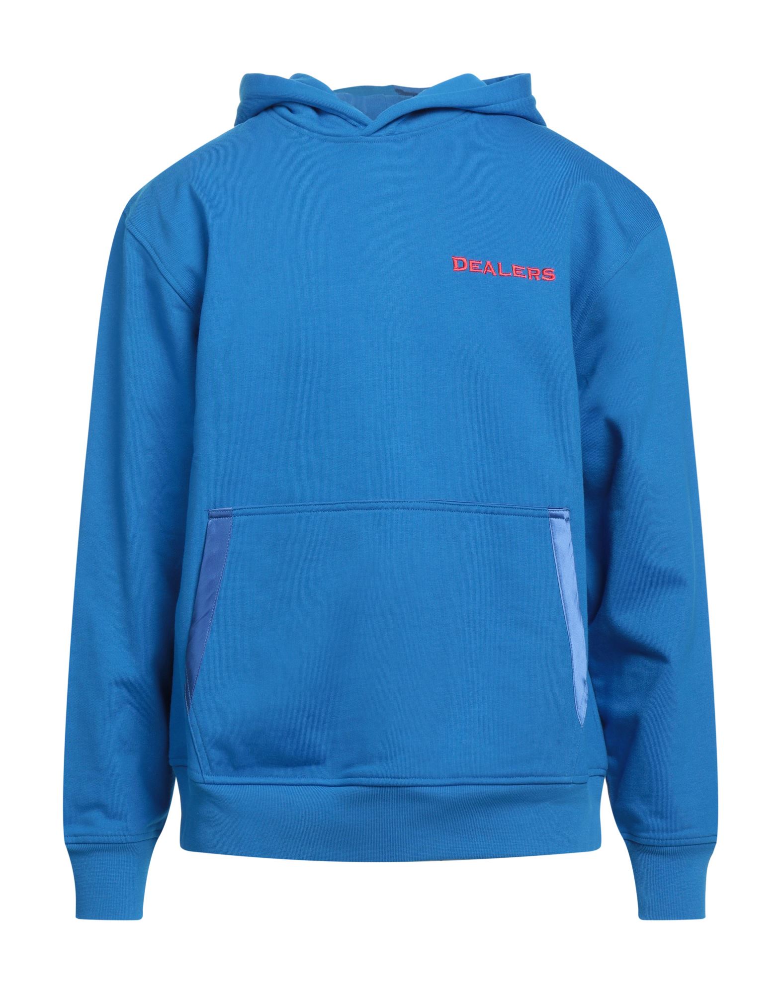 Shop Just Don Man Sweatshirt Azure Size L Cotton In Blue