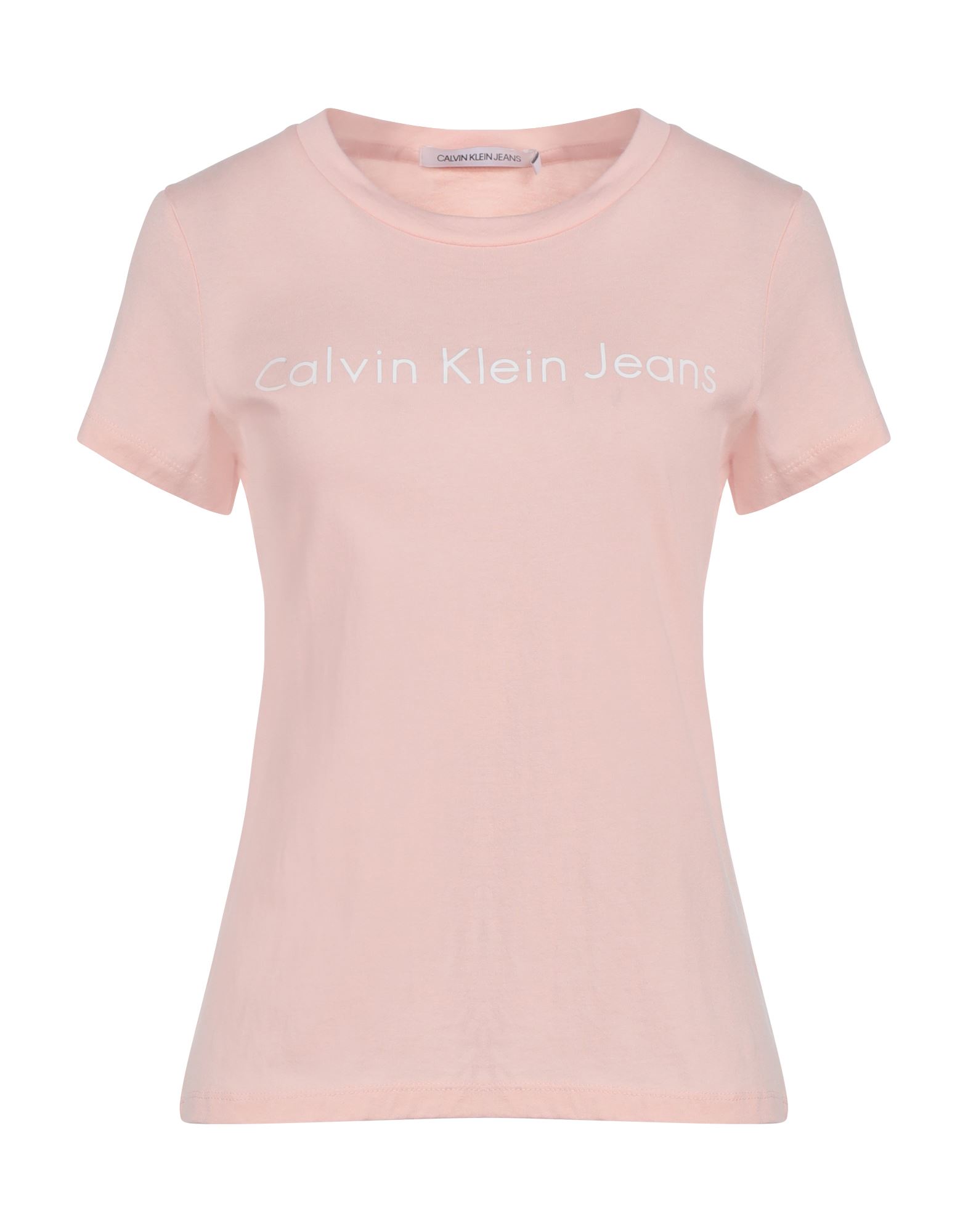 Calvin Klein Jeans Est.1978 T-shirts In Light Pink